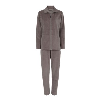 Se Decoy Velour Homewear Set Brun Small Dame ved Timarco