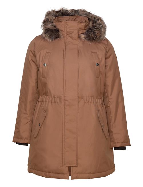 ONLY Carmakoma Carirena Parka Coat Otw ONLY Carmakoma Brown