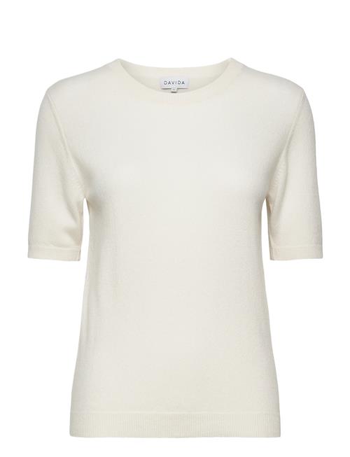 Davida Cashmere T-Shirt Over D Davida Cashmere Cream