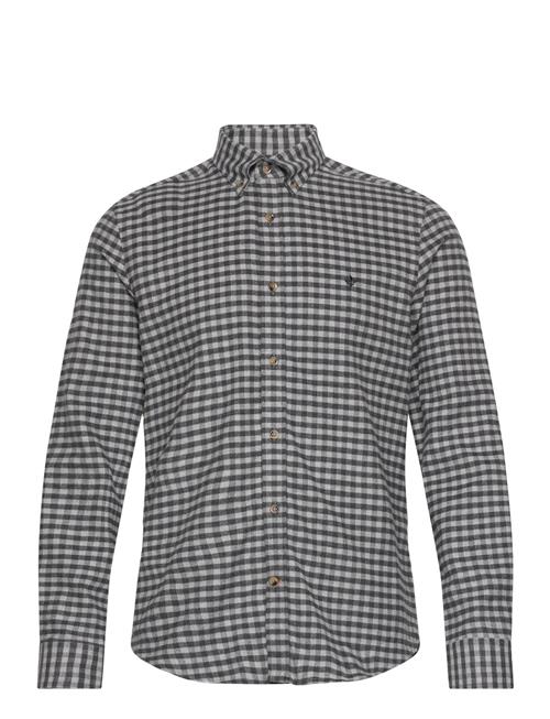 Morris Flannel Check Shirt Morris Grey