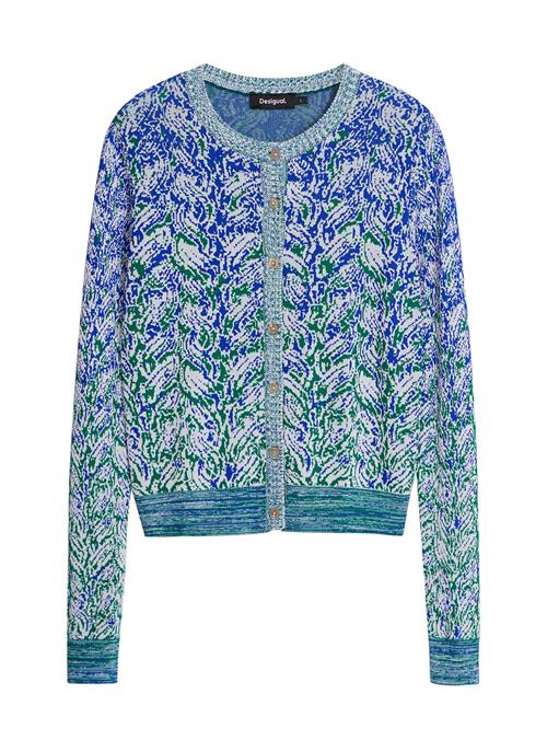 Desigual Cardigan  blå / greige / grøn