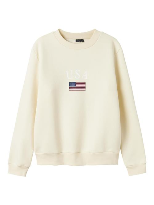 NAME IT Sweatshirt  beige / navy / blodrød / hvid