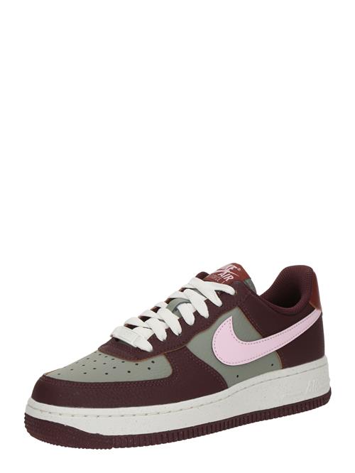 Nike Sportswear Sneaker low 'AIR FORCE 1 07 NEXT NATURE'  mint / lys pink / mørkerød / hvid