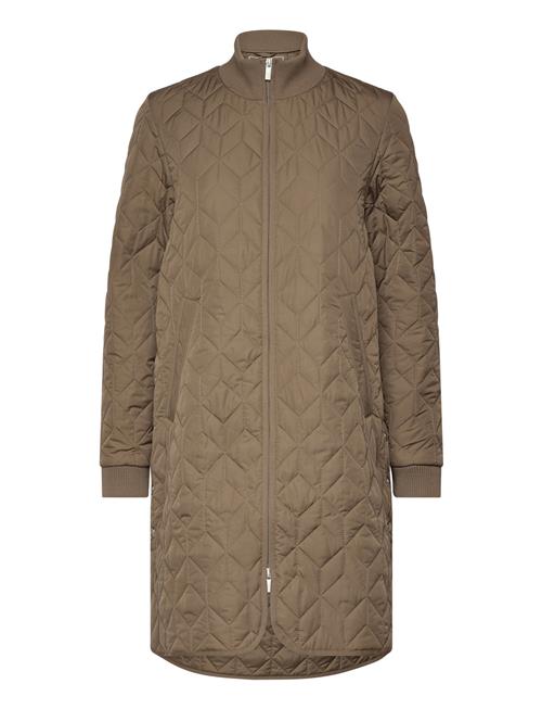 Ilse Jacobsen Padded Quilt Coat Ilse Jacobsen Brown