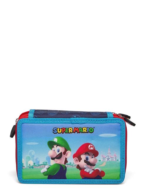 Euromic Super Mario, Pencil Case, Filled - Triple Decker Euromic Blue