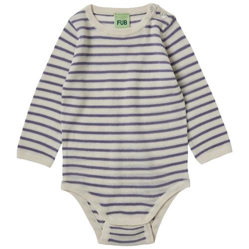 FUB Baby Body Ecru/Dusty Violet |  | 80 cm