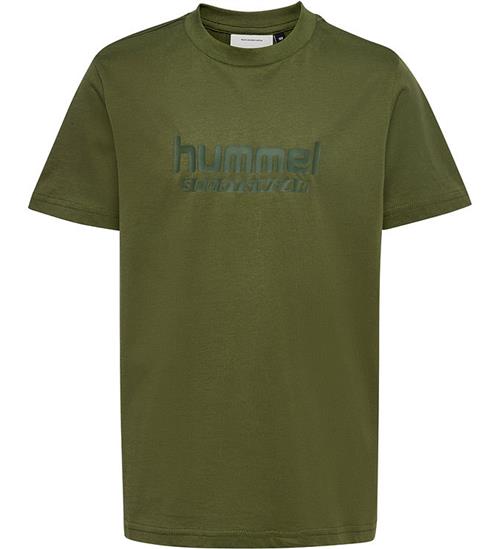 Hummel T-shirt - hmlJr Base - Winter Moss