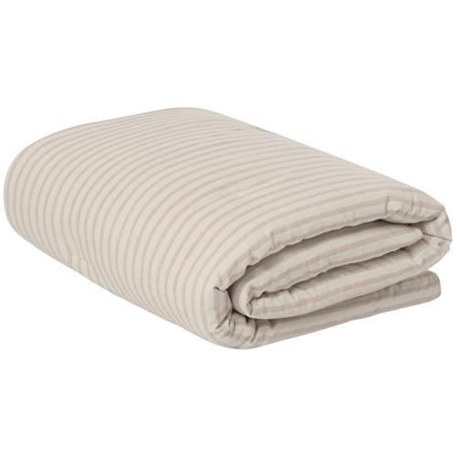garbo&friends Stribet Mauve Fyldt Tæppe One Size      Unisex