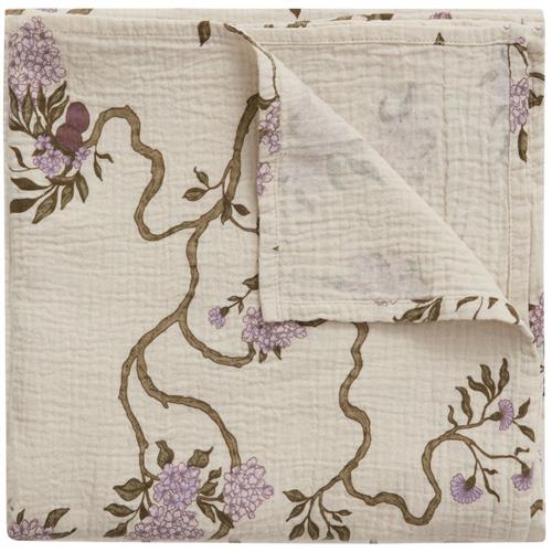 garbo&friends Tree of Life Muslin Svøbbestof Tæppe | Beige | 0