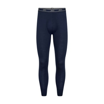 JBS Lange underbukser Wool Long Johns Marineblå uld Medium Herre