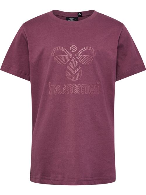 Hummel Shirts  lilla / blomme