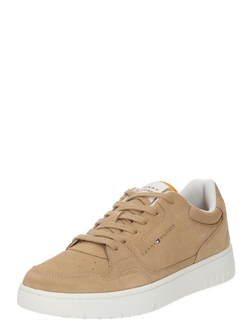 TOMMY HILFIGER Sneaker low  marin / khaki / rød / hvid