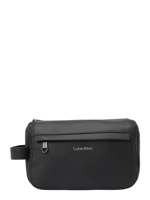 Calvin Klein Washbag  sort / sølv