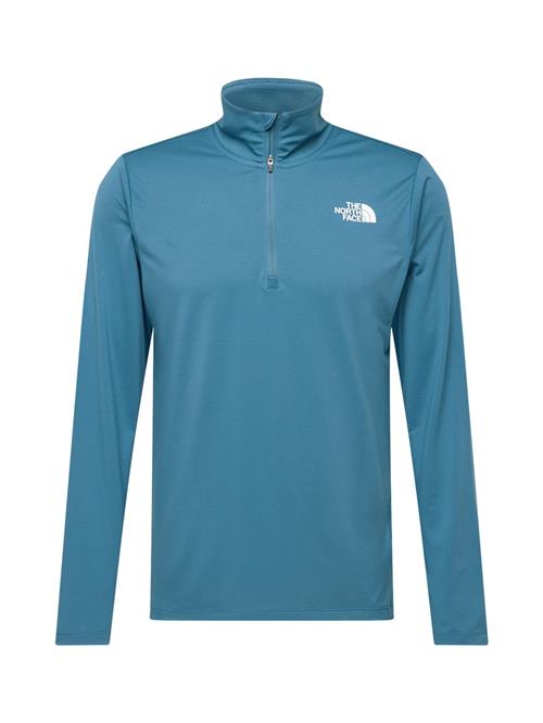 THE NORTH FACE Funktionsskjorte ' 24/7 1/4 Zip Long-Sleeve T-Shirt'  azur / hvid