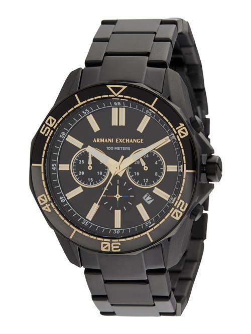 ARMANI EXCHANGE Analogt ur  guld / sort