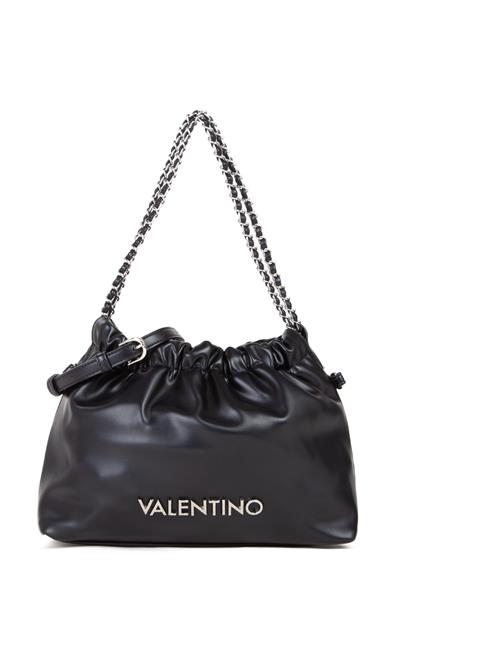 VALENTINO Skuldertaske 'Pacha'  sort / sølv