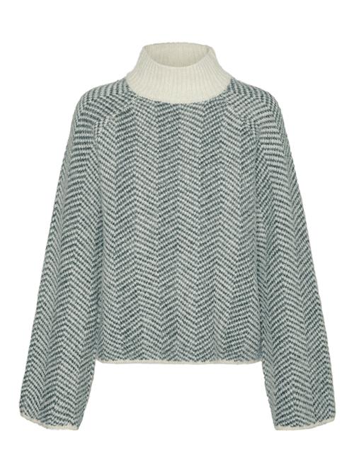 VERO MODA Pullover 'VMNAOMI'  creme / grå