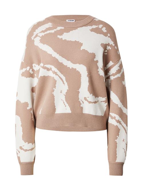 Noisy may Pullover 'NMCHARLOTT'  nude / hvid