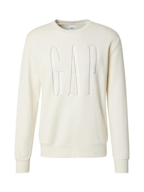 GAP Sweatshirt  mørkebeige / hvid / uldhvid