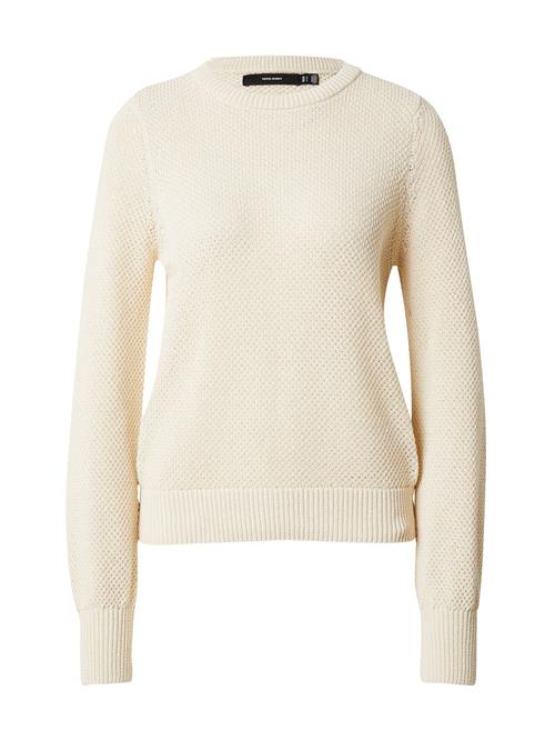 VERO MODA Pullover 'VMAMAZING'  ecru