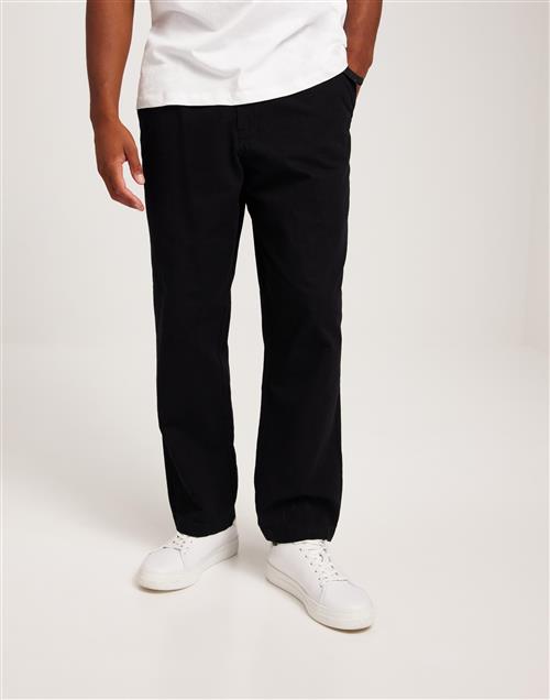 Woodbird Umo Base Pant Slacks Sort