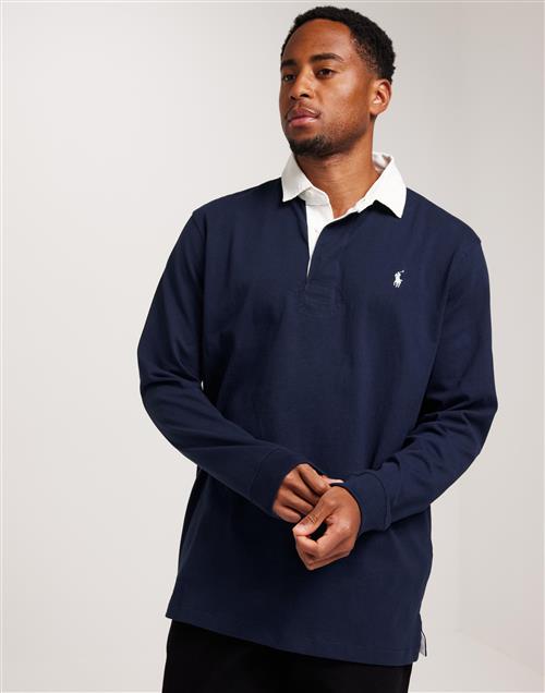 Polo Ralph Lauren Ls Rugby M2-Long Sleeve-Knit Sweatshirts Blå