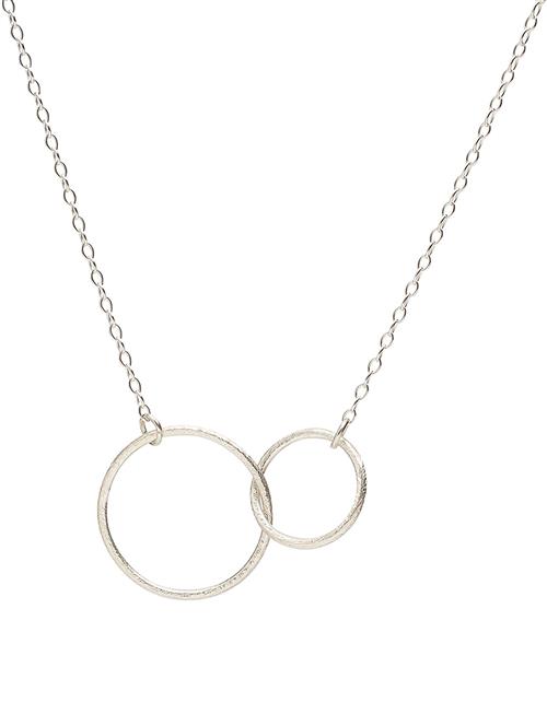 Pernille Corydon Double Plain Necklace 45 Cm Pernille Corydon Silver