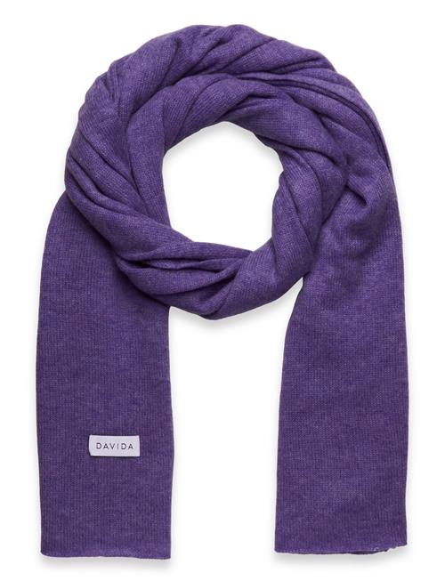 Davida Cashmere Big Classic Scarf Davida Cashmere Purple