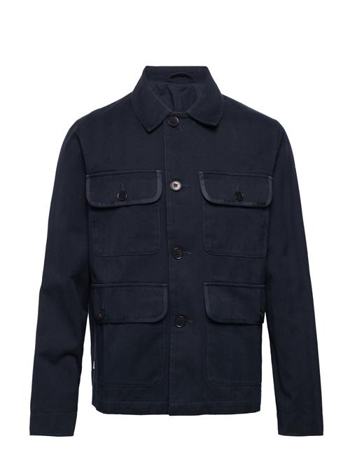 Wood Wood Bosco Herringb Twill Jacket Wood Wood Navy