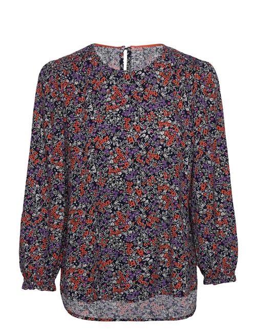 Floral Blouse With 3/4 Sleeves Esprit Casual Patterned