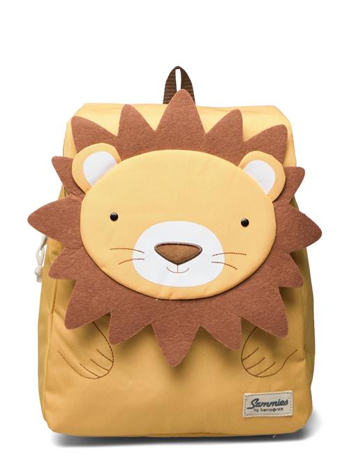 Happy Sammies Backpack L Lion Lester Samsonite Yellow