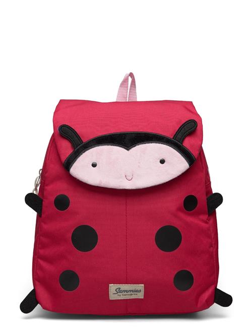 Happy Sammies Backpack S+ Ladybug Lally Samsonite Pink