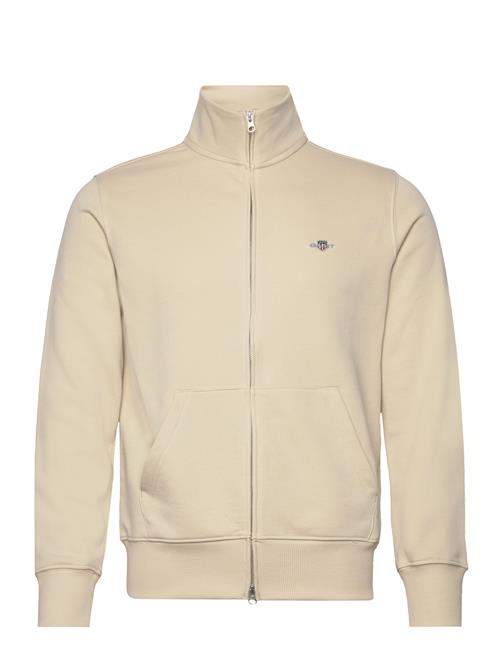 GANT Reg Shield Full Zip Sweat GANT Cream