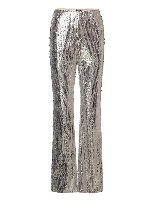 Lindex Trousers Lara Sequin Lindex Silver