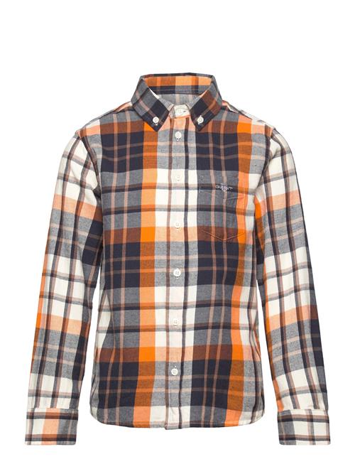 GANT Checked Shield Ls Shirt GANT Patterned