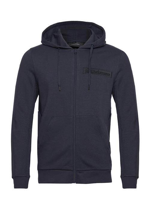 Peak Performance M Ease Zip Hood-Blue Shadow Peak Performance Navy