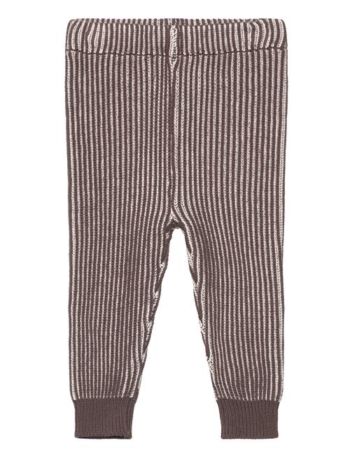 Copenhagen Colors Brioche Knitted Pants Copenhagen Colors Brown