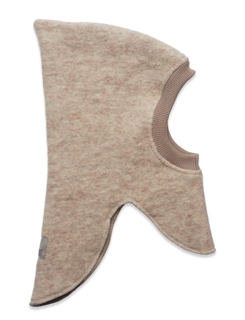 Huttelihut Balaclava Emb. Wool Huttelihut Beige