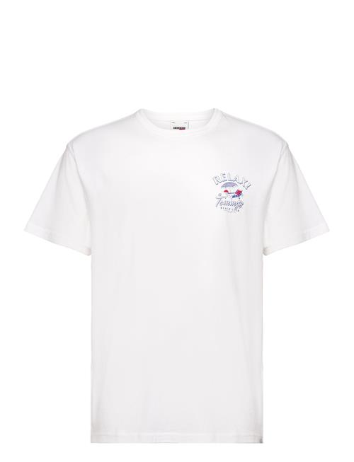 Tommy Jeans Tjm Reg Novelty Graphic Tee Tommy Jeans White