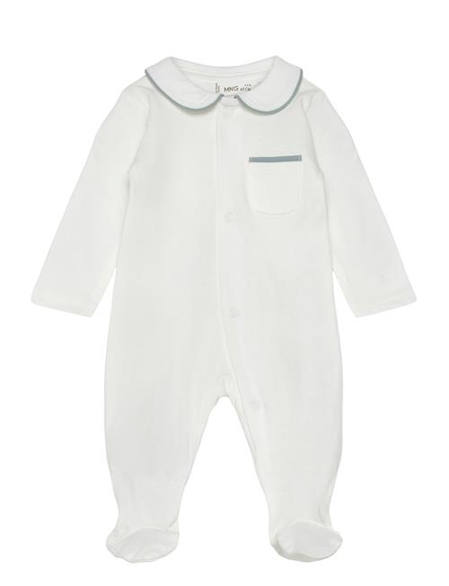 Cotton Body Pyjamas Mango White