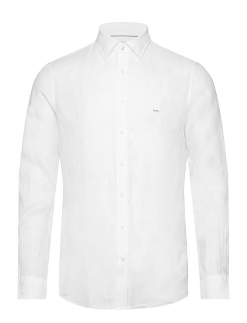 Michael Kors Linen Slim Fit Shirt Michael Kors White