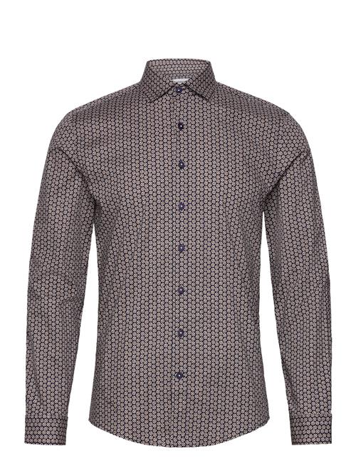 Lindbergh Aop Superflex Shirt L/S Lindbergh Patterned