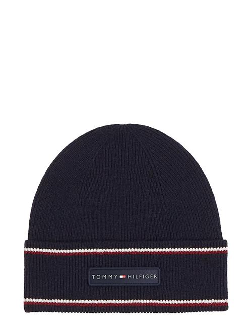 Th Corp Lambs Wool Beanie Tommy Hilfiger Navy