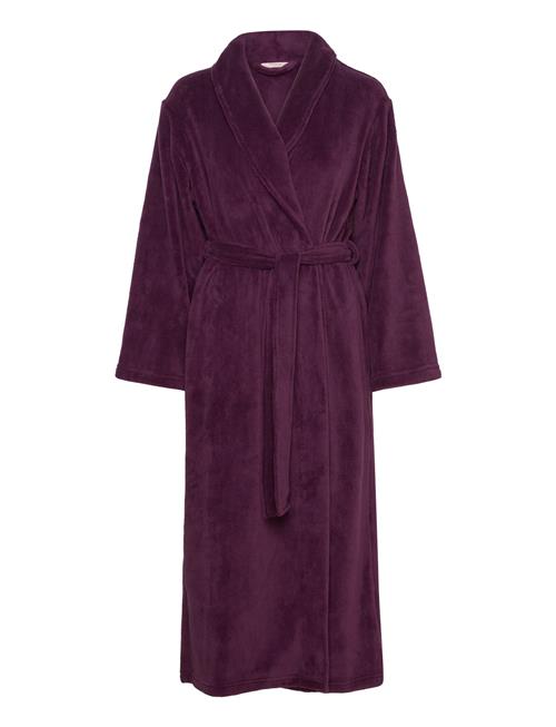 Missya Cornflocker Fleece Robe Long Missya Purple