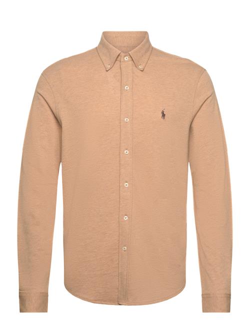 Featherweight Mesh-Lsl-Knt Polo Ralph Lauren Beige