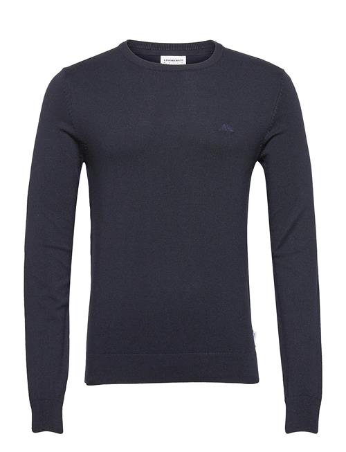 Ecovero L/S O-Neck Knit Lindbergh Navy