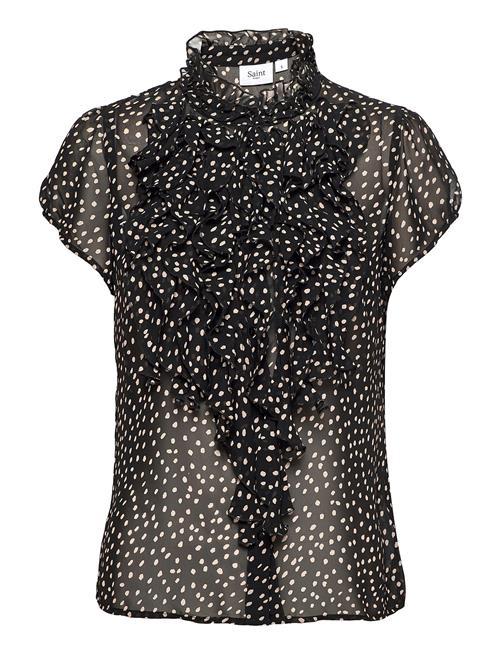 Saint Tropez Liljasz Drea Ss Shirt Saint Tropez Black