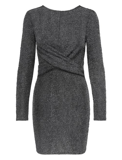 ONLY Onlqueen L/S Glitter Twist Dress Jrs ONLY Grey