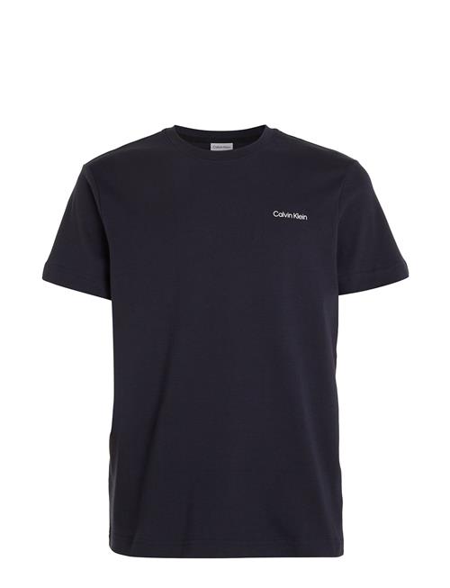 Calvin Klein Micro Logo Interlock T-Shirt Calvin Klein Navy