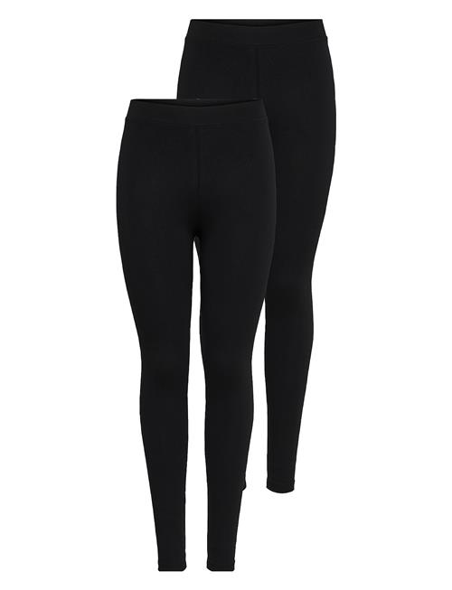 Onllive Love New Legging 2Pack Noos ONLY Black